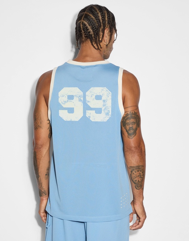 Ksubi - Clubhouse Pick Up Singlet Blue