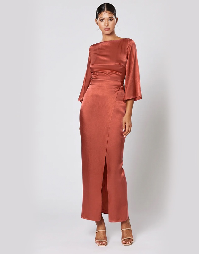 Winona - Cinta Dress Copper