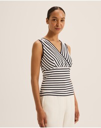 Review - Leila Jersey Stripe Tank Top