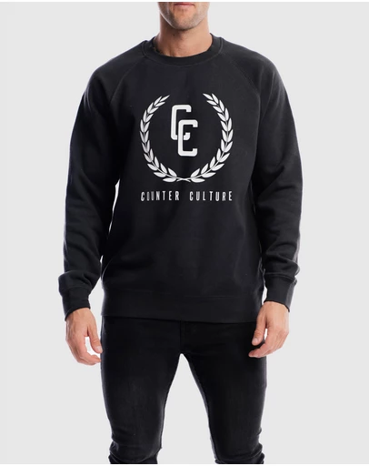 Counter Culture - Garland Logo Crewneck