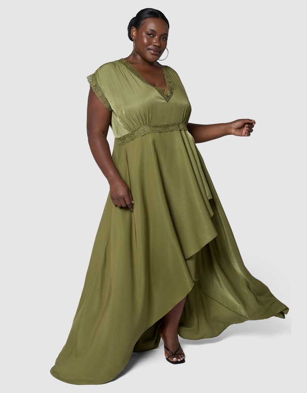 Sunday In The City - Rocked Maxi Dress