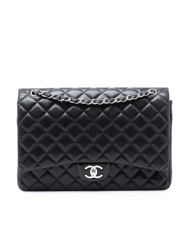 Pre-Loved by Azura Reborn - Pre-Loved Maxi Classic Lambskin Double Flap
