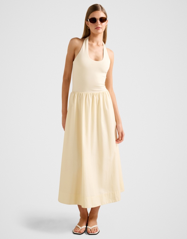 Forever New - Margot 2 in 1 Halter Neck Midi Dress