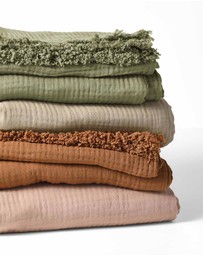 Aura Home - Crinkle Throw