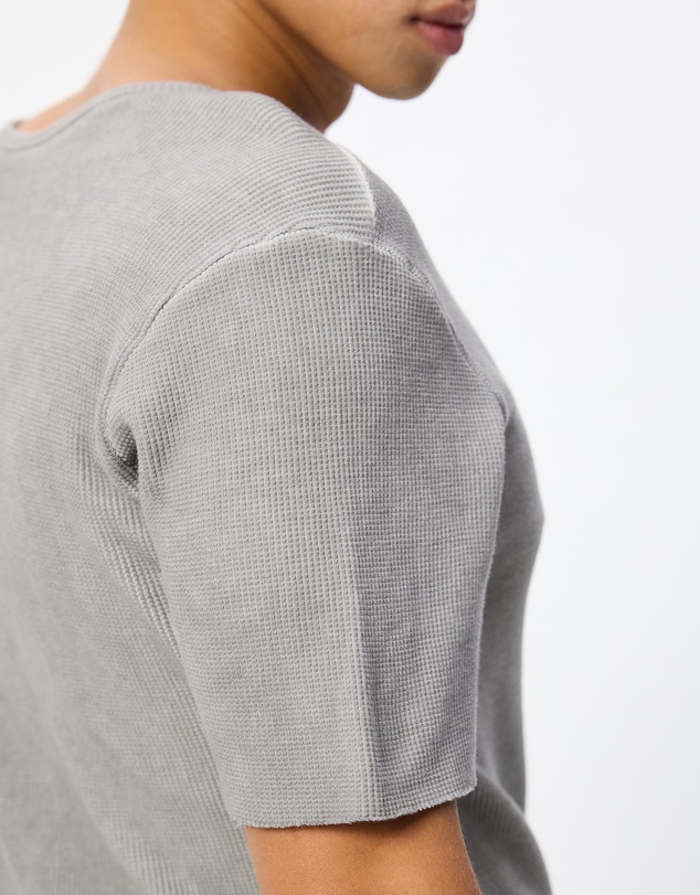 Surrounded By Ghosts - The Onyx Slim Waffle Knit T-Shirt
