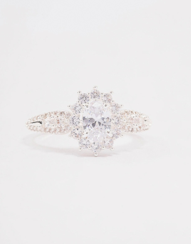 Lovisa - Silver Plated Opulent Statement Ring