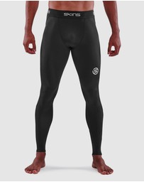 SKINS - SKINS Compression Men's Series-1 Running/Gym Long Tight Black
