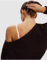 Cotton On Body - Fluffy Off The Shoulder Knit Jumper