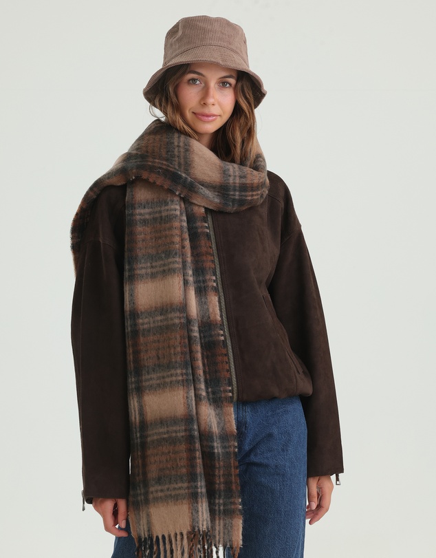 Morgan & Taylor - Harley Scarf in Brown