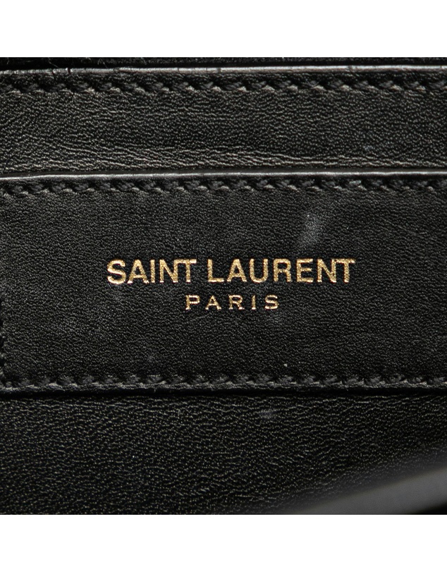 Saint Laurent - Pre-Loved Small Leather Monogram Kate Tassel Crossbody