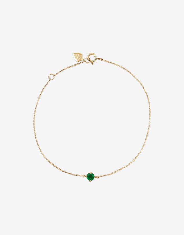 Michael Hill - Bracelet with Emerald in 10kt Yellow Gold