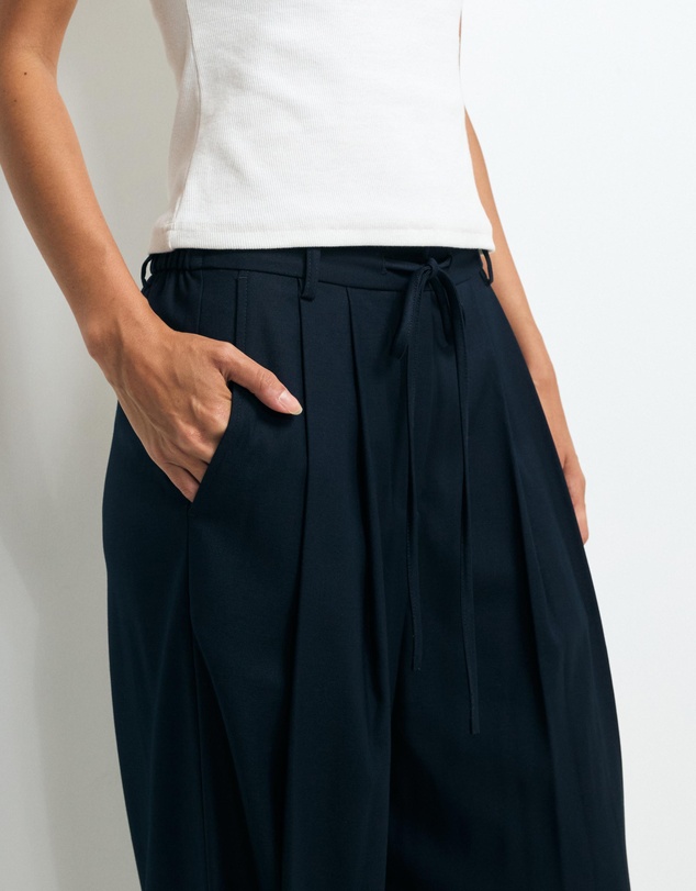 AERE - Calista Relaxed Suiting Pants
