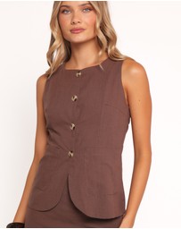 Petal & Pup - Peter Two Piece Set - Chocolate Brown