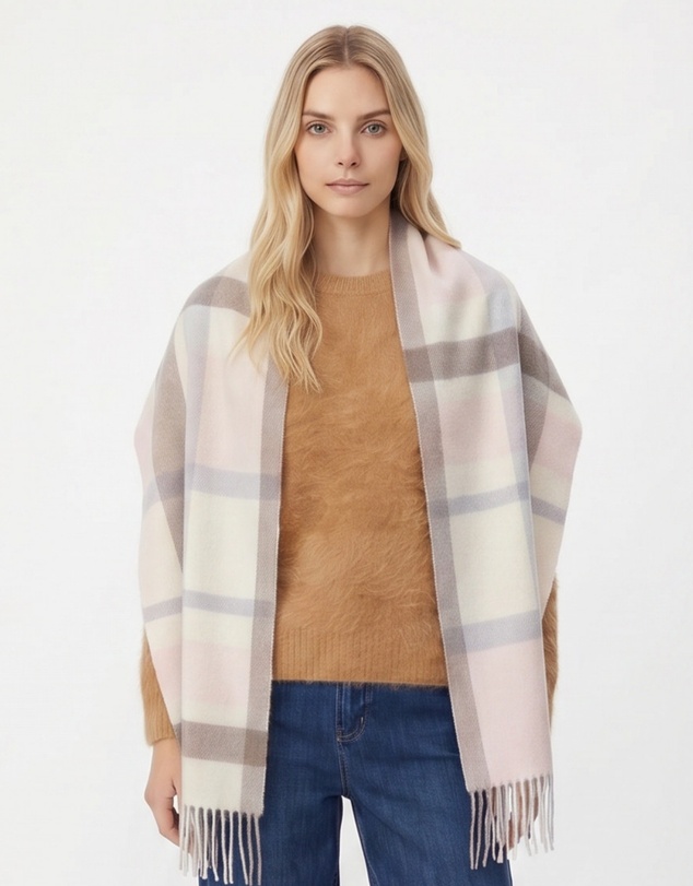 SILK MAGNOLIA - Cashmere Scarf