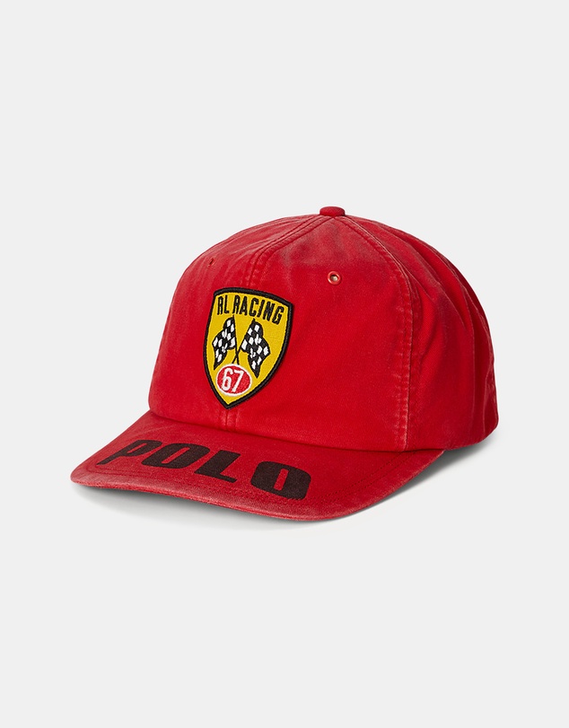Polo Ralph Lauren - ICONIC EXCLUSIVE - Racing-Patch Twill Ball Cap