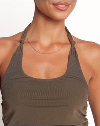 Petal & Pup - Boston Halter Top - Khaki