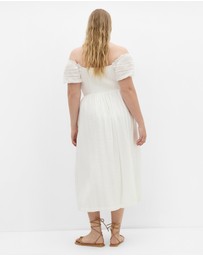 City Chic - Ariella Tier Midi Dress