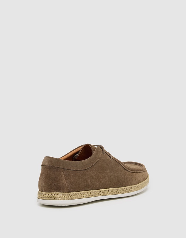 Oxford - Dorian Espadrille Suede Wallaby