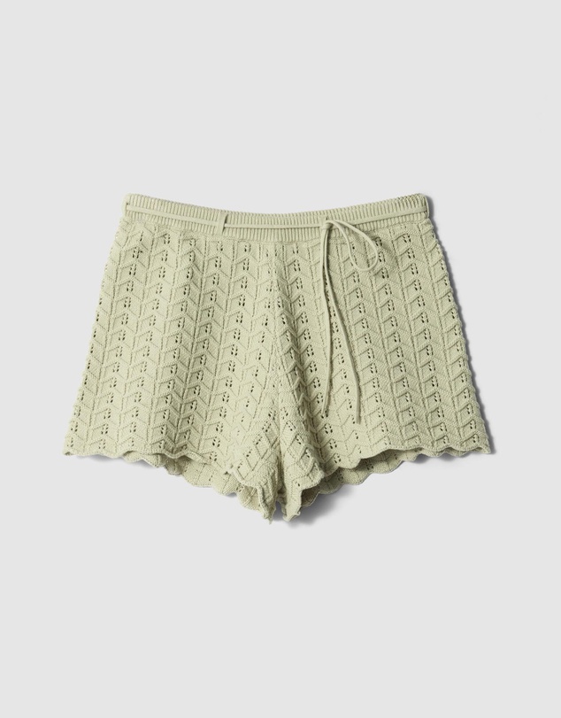 & Other Stories - Pointelle-Knit Shorts
