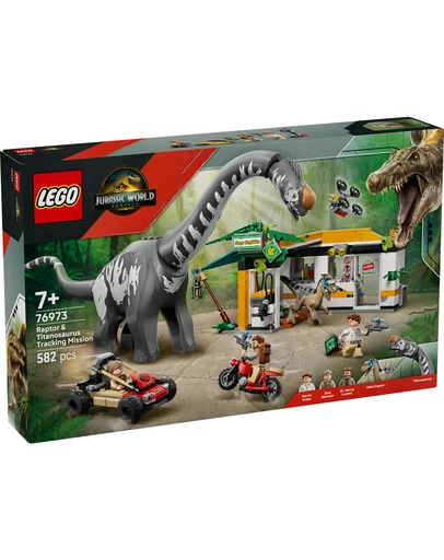 LEGO Jurassic World - 76973 Raptor & Titanosaurus Tracking Mission