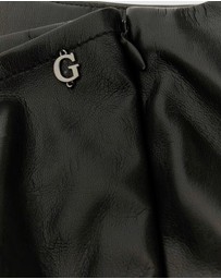 GUESS - Alienor Faux-Leather Mini Skirt
