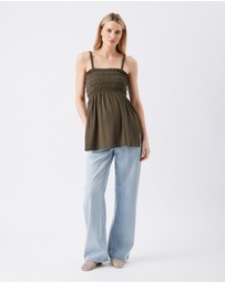 Ripe Maternity - Ella Shirred Tunic