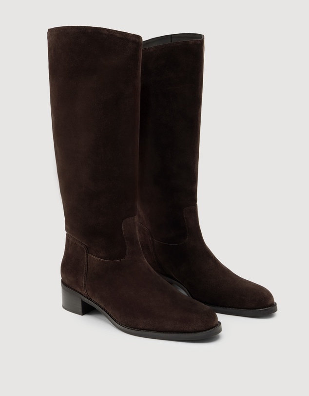 Assembly Label - Stevie Suede Riding Boots