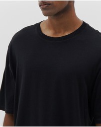 Bassike - slouch fit t.shirt