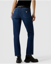 GUESS Jeans - GUESS JEANS G08 Mid Rise Straight Jeans
