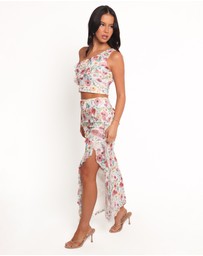 Petal & Pup - Acaia Skirt Set - Red Floral