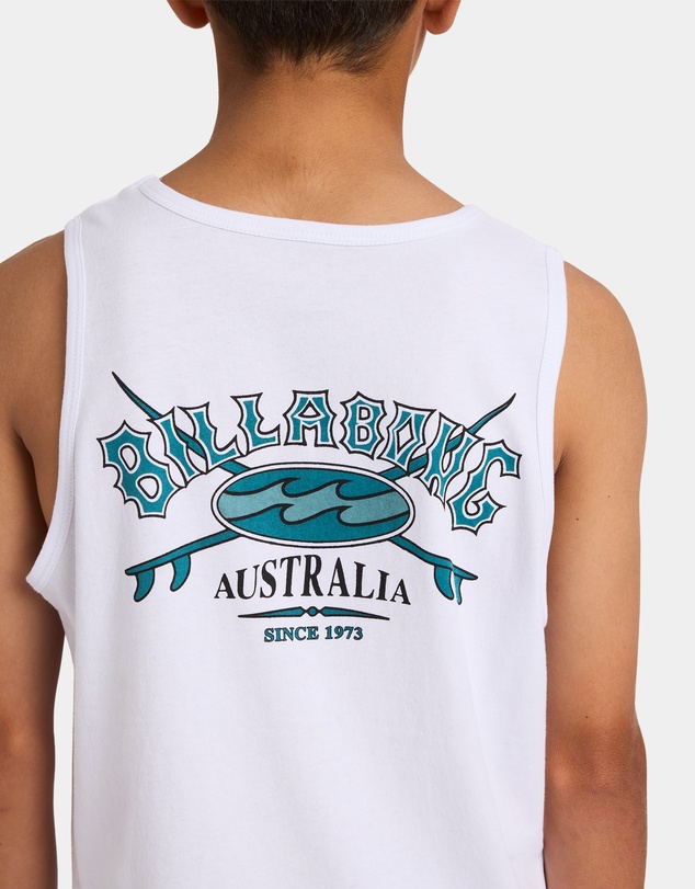 Billabong - Boys 8 to 16 Crossboard Tank Top
