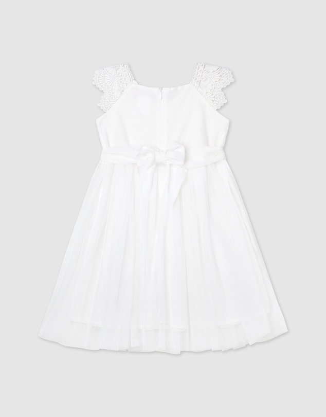 Designer Kidz - Angie Lace Bodice Dress
