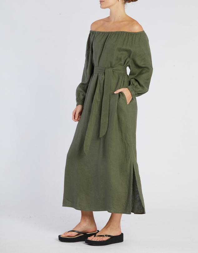 Amelius - Tala Linen Maxi Dress