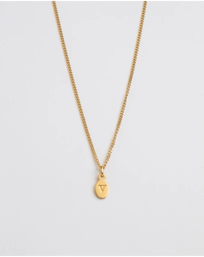 Kirstin Ash - Initial V Necklace