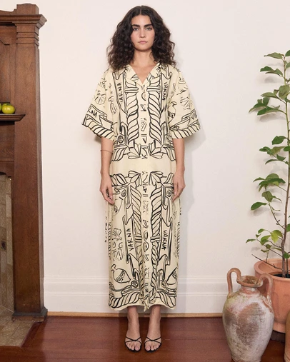 Varna - Artefact Midi Dress