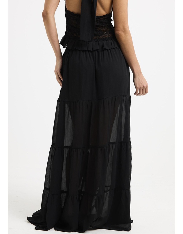 Subtitled - Narissa Ruffle Maxi Skirt