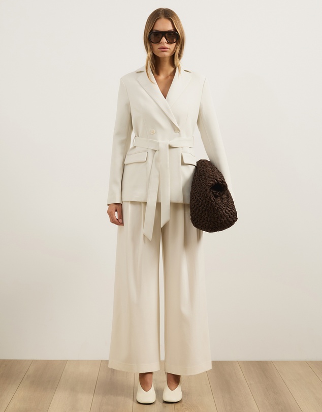 Atmos&Here - Odelia Tie Waist Blazer