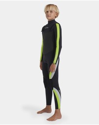 Billabong - Boys 8 to 16 3/2mm Oscillator Chest Zip Steamer Wetsuit
