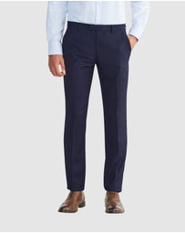 Van Heusen - Wool Blend Check Suit Pant