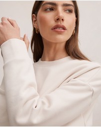 Forever New - Winnie Fleece Crew Neck Jumper