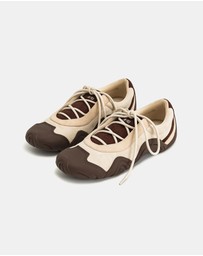 JW PEI - Caitlin Lace-up Ballerina Sneakers