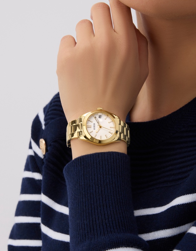 GUESS - Guess Alice Ladies Gold Tone Date Watch