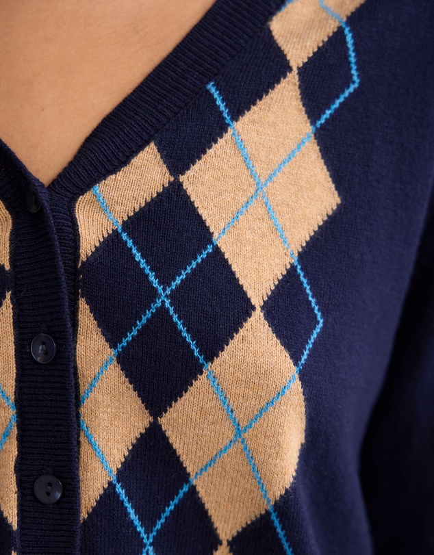 Oxford - Pixie Argyle Cardigan