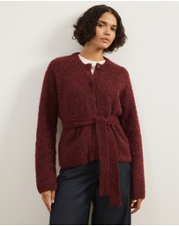 Atmos&Here - Jovie Boucle Knit Cardigan