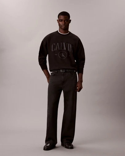 Calvin Klein Jeans - Terry Logo Graphic Relaxed Sweatshirt