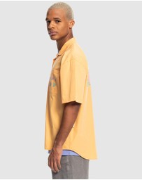 Quiksilver - Quiksilver X Stranger Things Mens The Max Short Sleeve Shirt