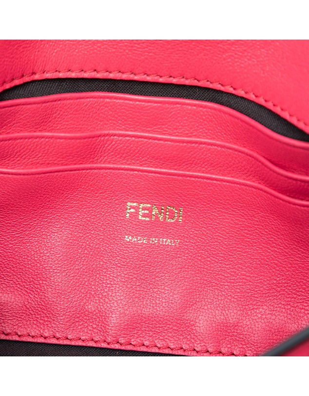Pre-Loved by Azura Reborn - Pre-Loved Mini Zucca Embossed Leather Baguette Satchel