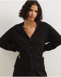 Atmos&Here - Tiana Fluffy Knit Cardigan
