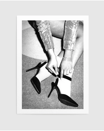 Olive et Oriel - Disco Feet Baw by Studio III Art Print