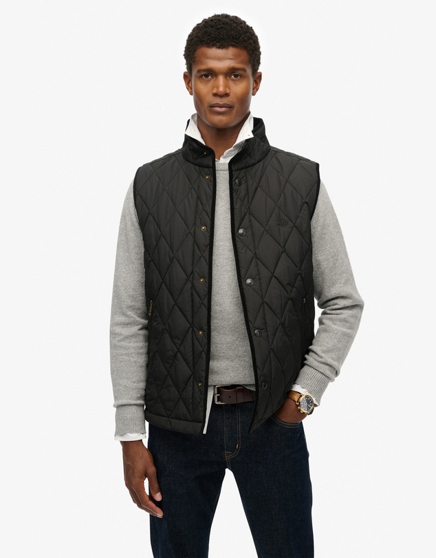 Superdry - Quilted Estate Slim Fit Gilet